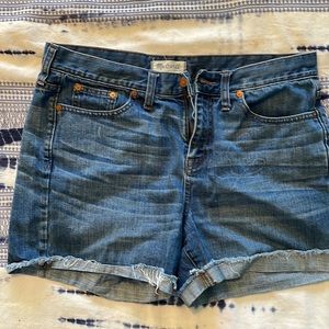 Madewell denim shorts